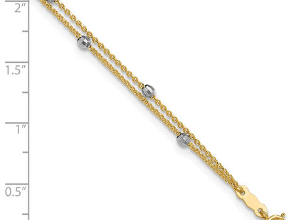 14k Two-tone Chains Style ANK241 - Classique Jewelry Inc.