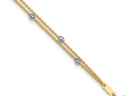 14k Two-tone Chains Style ANK241 - Classique Jewelry Inc.