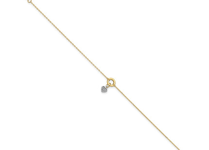 14k Two-tone Jewelry Style ANK243 - Classique Jewelry Inc.