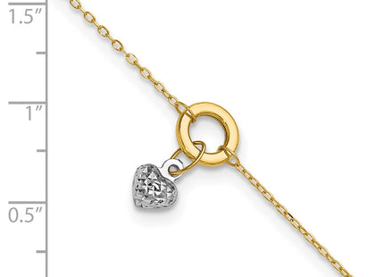14k Two-tone Jewelry Style ANK243 - Classique Jewelry Inc.