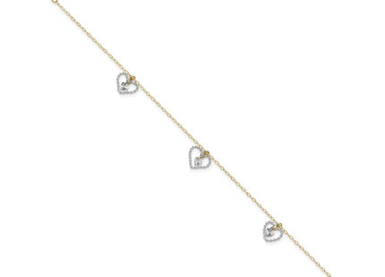 14k Two-tone Jewelry Style ANK258 - Classique Jewelry Inc.