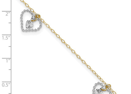 14k Two-tone Jewelry Style ANK258 - Classique Jewelry Inc.