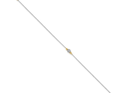 14k Two-tone Chains Style ANK259 - Classique Jewelry Inc.
