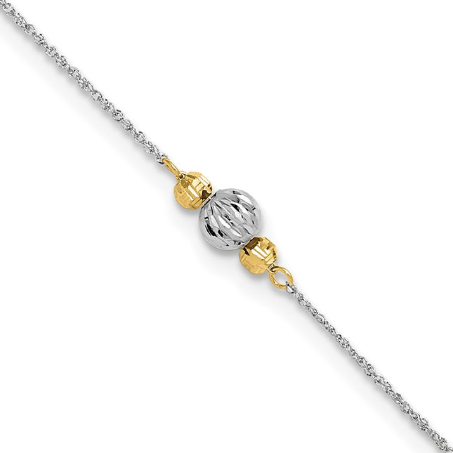 14k Two-tone Chains Style ANK259 - Classique Jewelry Inc.