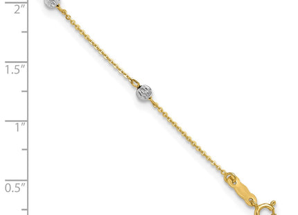 14k Two-tone Jewelry Style ANK261 - Classique Jewelry Inc.