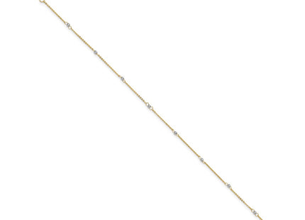 14k Two-tone Chains Style ANK264 - Classique Jewelry Inc.
