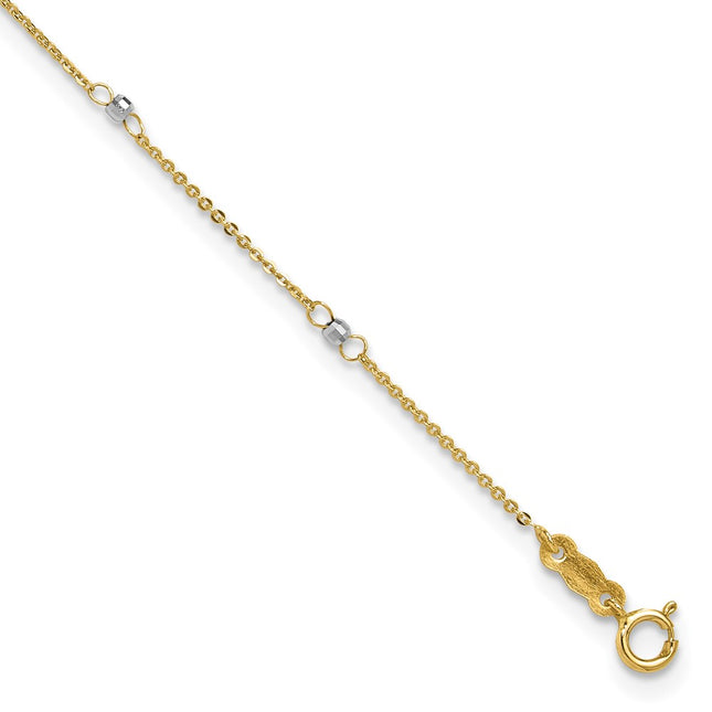 14k Two-tone Chains Style ANK264 - Classique Jewelry Inc.