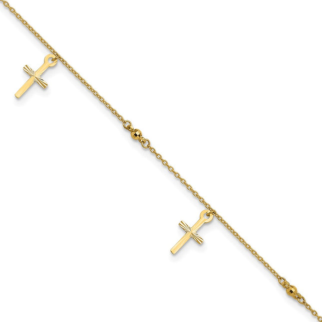 14k Yellow Gold Jewelry Style ANK267 - Classique Jewelry Inc.