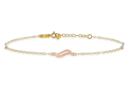 14k Tri-Color Jewelry Style ANK268 - Classique Jewelry Inc.