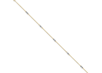 14k Two-tone Jewelry Style ANK271 - Classique Jewelry Inc.