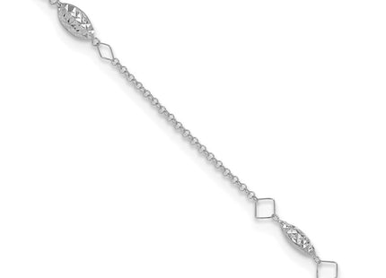 14k White Gold Chains Style ANK272W - Classique Jewelry Inc.