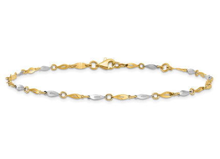 14k Two-tone Jewelry Style ANK280 - Classique Jewelry Inc.