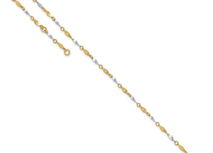 14k Two-tone Jewelry Style ANK280 - Classique Jewelry Inc.