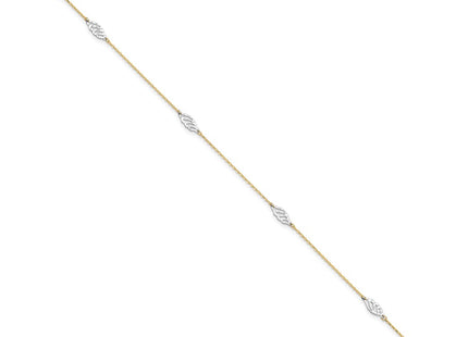 14k Two-tone Jewelry Style ANK281 - Classique Jewelry Inc.