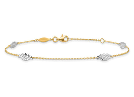 14k Two-tone Jewelry Style ANK281 - Classique Jewelry Inc.