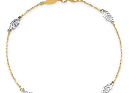 14k Two-tone Jewelry Style ANK281 - Classique Jewelry Inc.