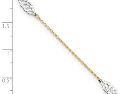 14k Two-tone Jewelry Style ANK281 - Classique Jewelry Inc.