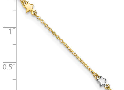 14k Two-tone Jewelry Style ANK291 - Classique Jewelry Inc.