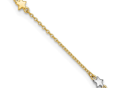 14k Two-tone Jewelry Style ANK291 - Classique Jewelry Inc.