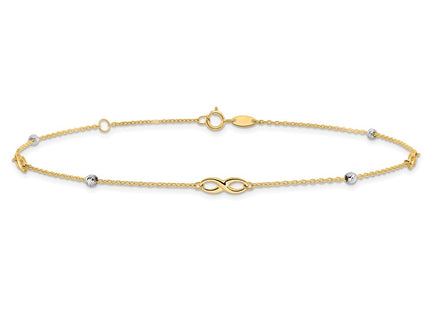 14k Two-tone Jewelry Style ANK301 - Classique Jewelry Inc.
