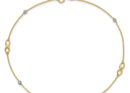 14k Two-tone Jewelry Style ANK301 - Classique Jewelry Inc.