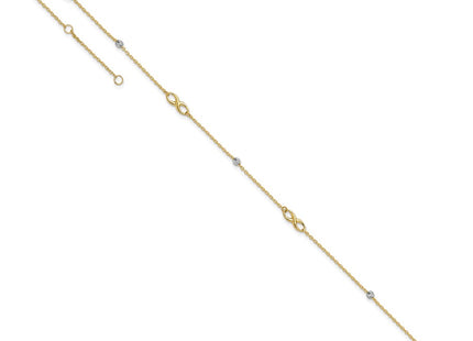 14k Two-tone Jewelry Style ANK301 - Classique Jewelry Inc.
