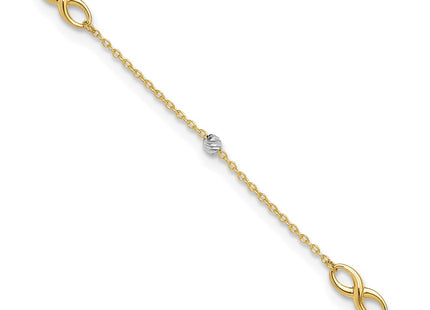 14k Two-tone Jewelry Style ANK301 - Classique Jewelry Inc.