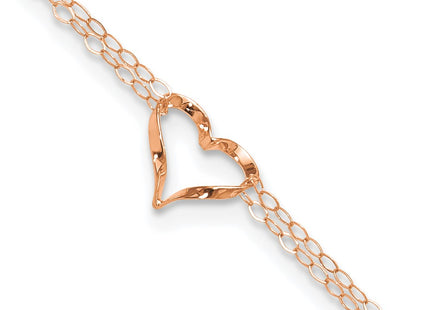 14k Rose Gold Chains Style ANK309 - Classique Jewelry Inc.