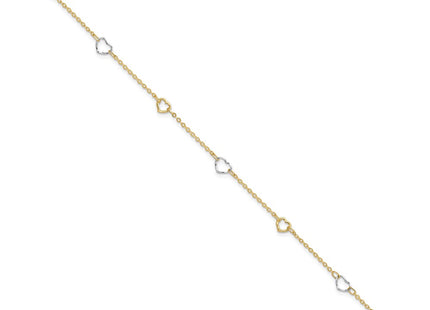 14k Two-tone Jewelry Style ANK314 - Classique Jewelry Inc.