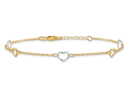 14k Two-tone Jewelry Style ANK314 - Classique Jewelry Inc.