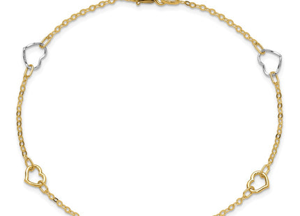 14k Two-tone Jewelry Style ANK314 - Classique Jewelry Inc.