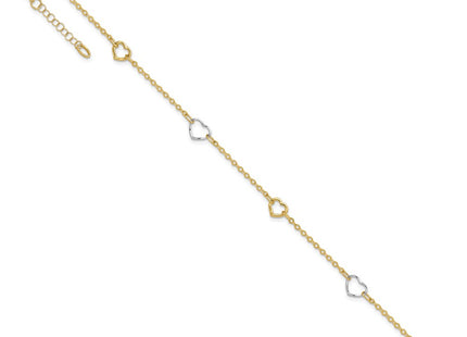 14k Two-tone Jewelry Style ANK314 - Classique Jewelry Inc.