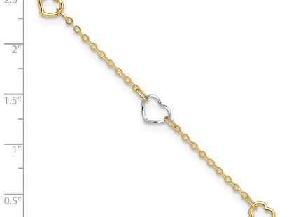 14k Two-tone Jewelry Style ANK314 - Classique Jewelry Inc.