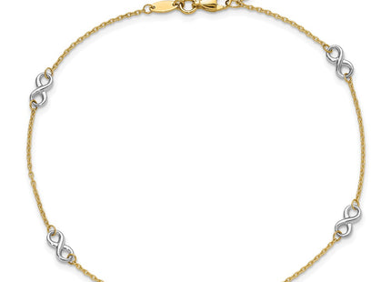 14k Two-tone Jewelry Style ANK316 - Classique Jewelry Inc.