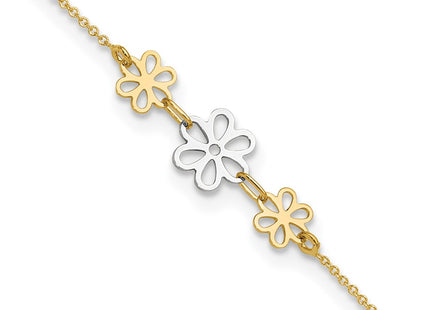 14k Two-tone Jewelry Style ANK321 - Classique Jewelry Inc.