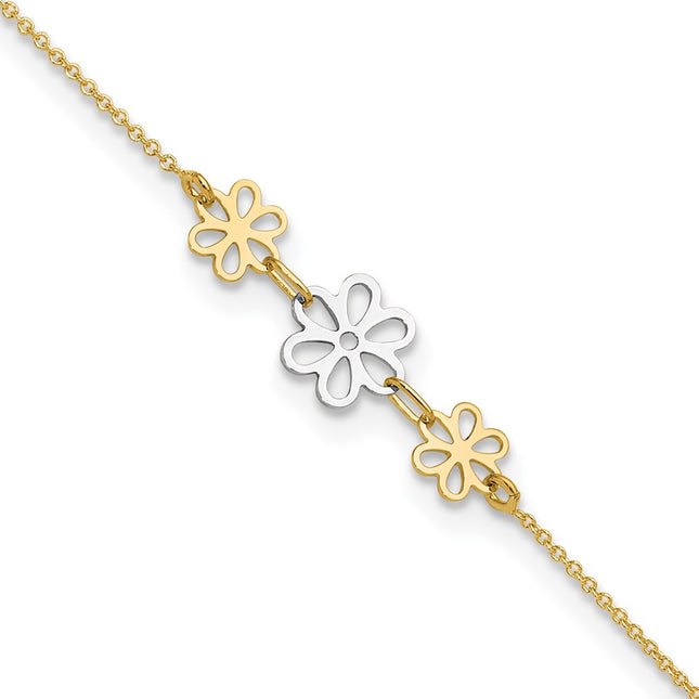 14k Two-tone Jewelry Style ANK321 - Classique Jewelry Inc.