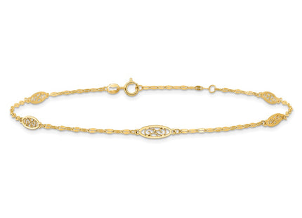 14k Yellow Gold Jewelry Style ANK327 - Classique Jewelry Inc.