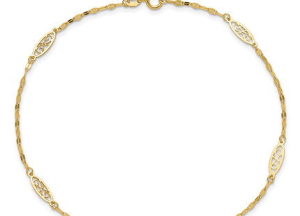 14k Yellow Gold Jewelry Style ANK327 - Classique Jewelry Inc.