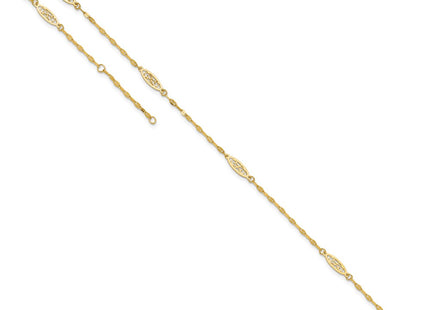 14k Yellow Gold Jewelry Style ANK327 - Classique Jewelry Inc.