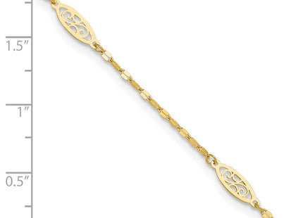 14k Yellow Gold Jewelry Style ANK327 - Classique Jewelry Inc.
