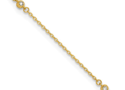 14k Yellow Gold Jewelry Style ANK329 - Classique Jewelry Inc.