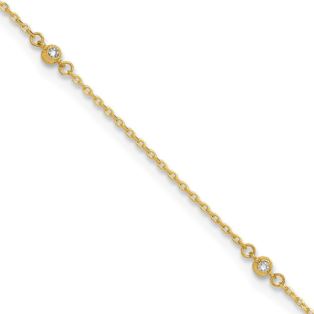 14k Yellow Gold Jewelry Style ANK329 - Classique Jewelry Inc.