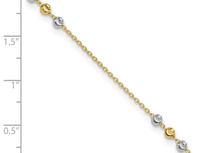14k Two-tone Jewelry Style ANK330 - Classique Jewelry Inc.