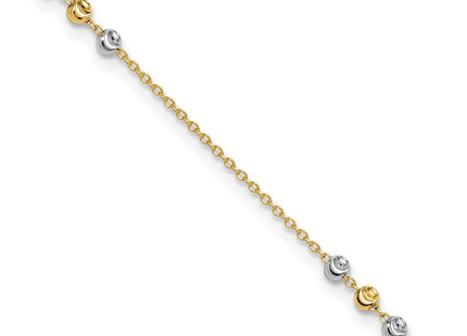 14k Two-tone Jewelry Style ANK330 - Classique Jewelry Inc.
