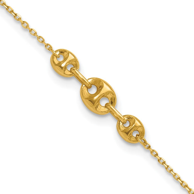 14k Yellow Gold Jewelry Style ANK332 - Classique Jewelry Inc.