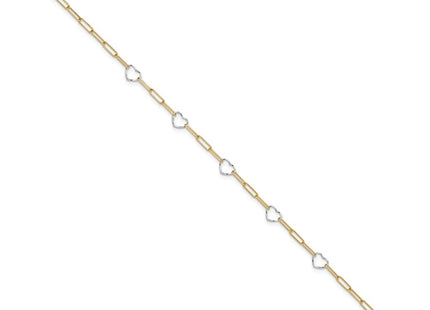14k Two-tone Jewelry Style ANK335 - Classique Jewelry Inc.