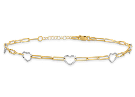 14k Two-tone Jewelry Style ANK335 - Classique Jewelry Inc.