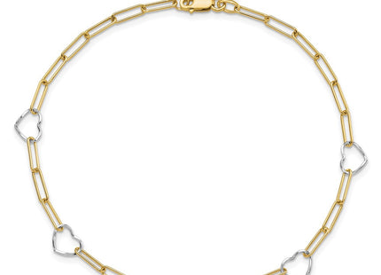 14k Two-tone Jewelry Style ANK335 - Classique Jewelry Inc.