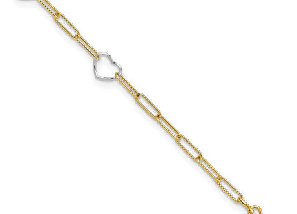 14k Two-tone Jewelry Style ANK335 - Classique Jewelry Inc.