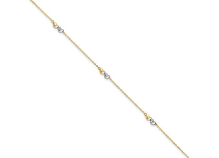 14k Two-tone Jewelry Style ANK339 - Classique Jewelry Inc.